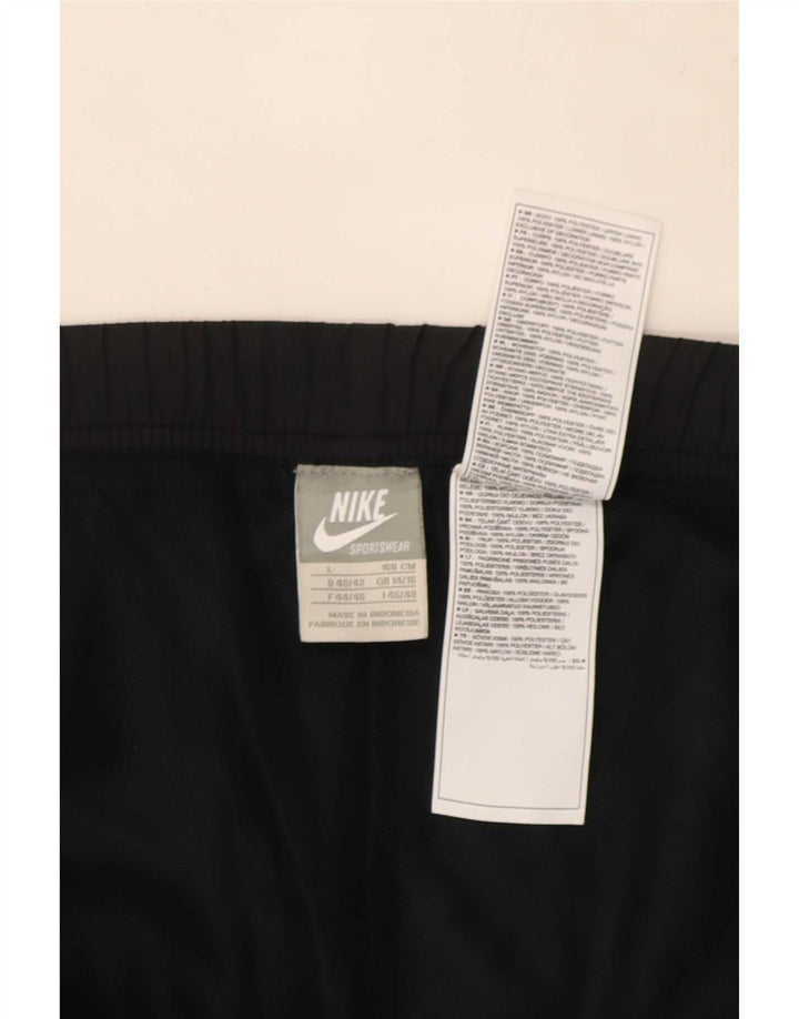 Pantaloni de trening Nike pentru femei Joggeri UK 14/16 Poliester negru mare