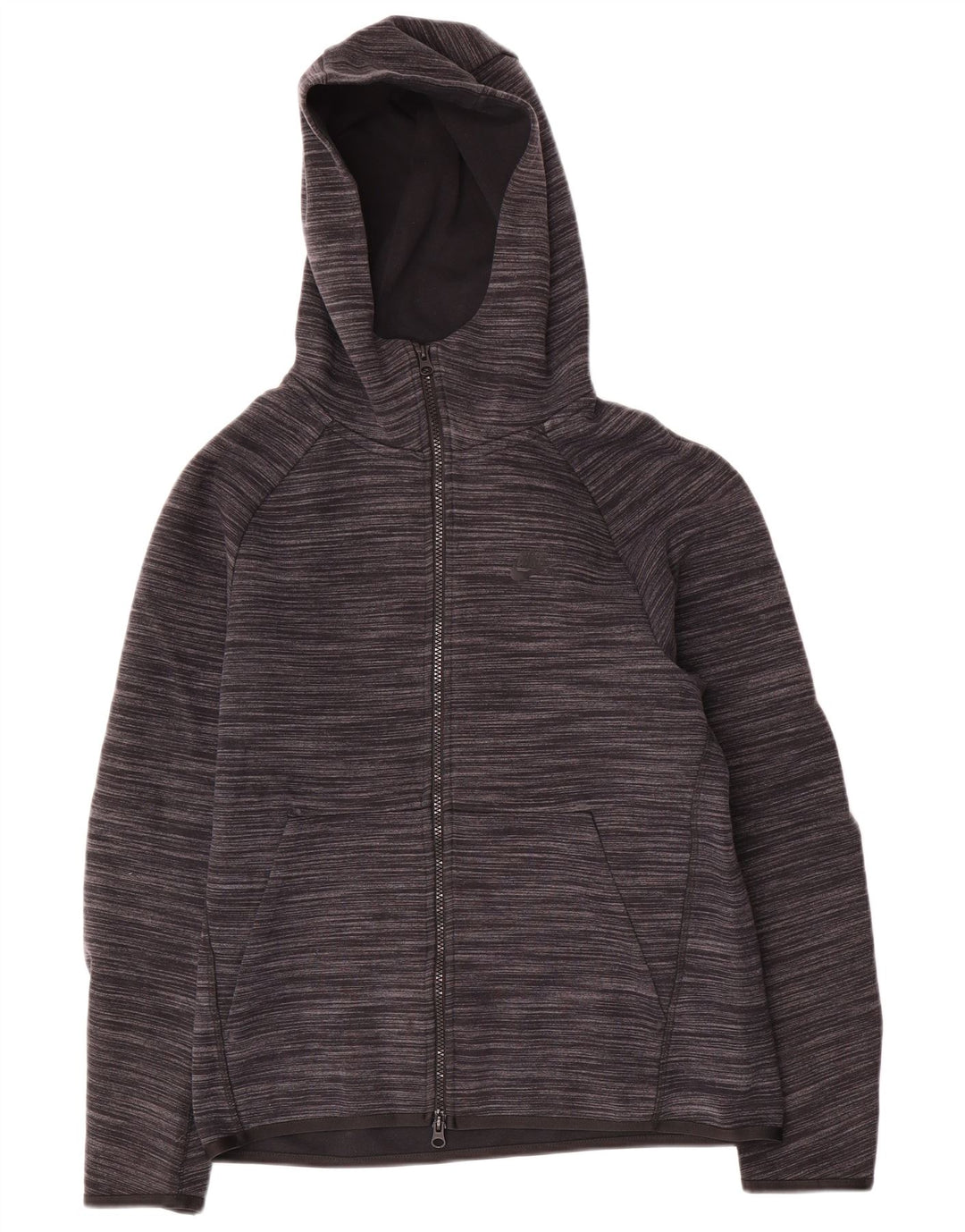 Pulover Nike pentru bărbați, cu fermoar, din bumbac mic, gri pete