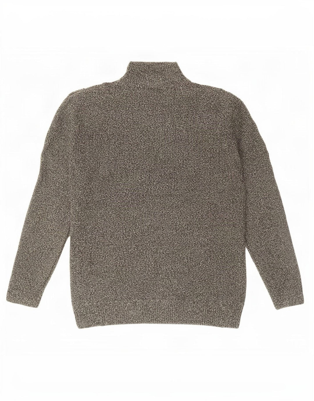Pulover Jack & Jones pentru bărbați, cu fermoar, cu decolteu, mare, gri acrilic pătat
