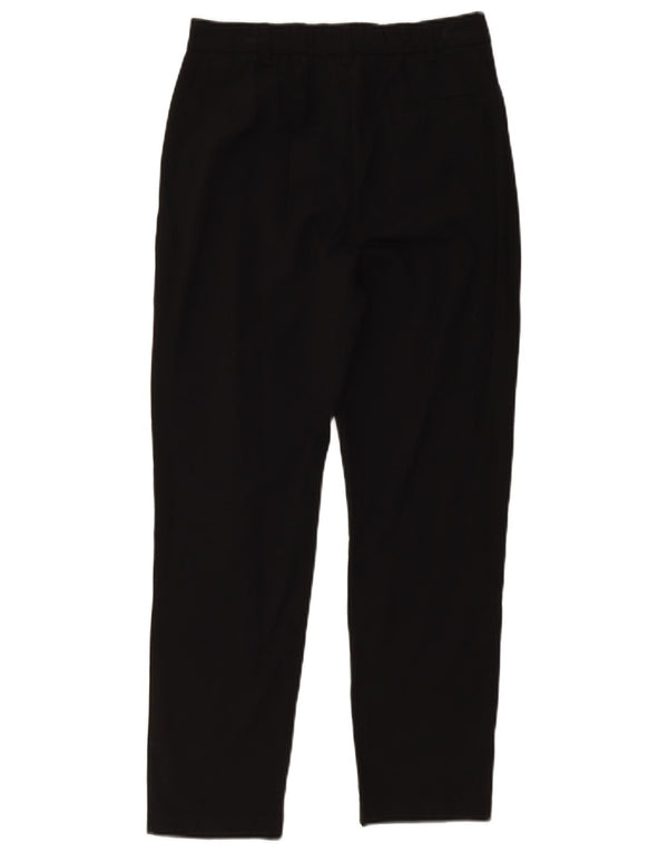 Pantaloni chino subțiri pentru femei Marks & Spencer UK 10 Small W28 L26 Negru