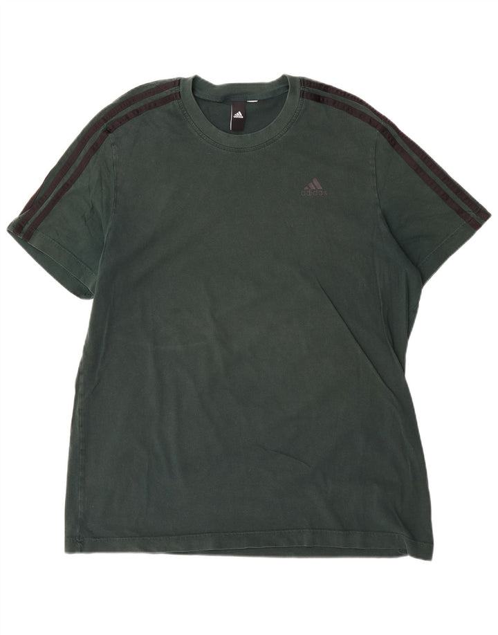 Tricou pentru bărbați Adidas Top mare verde