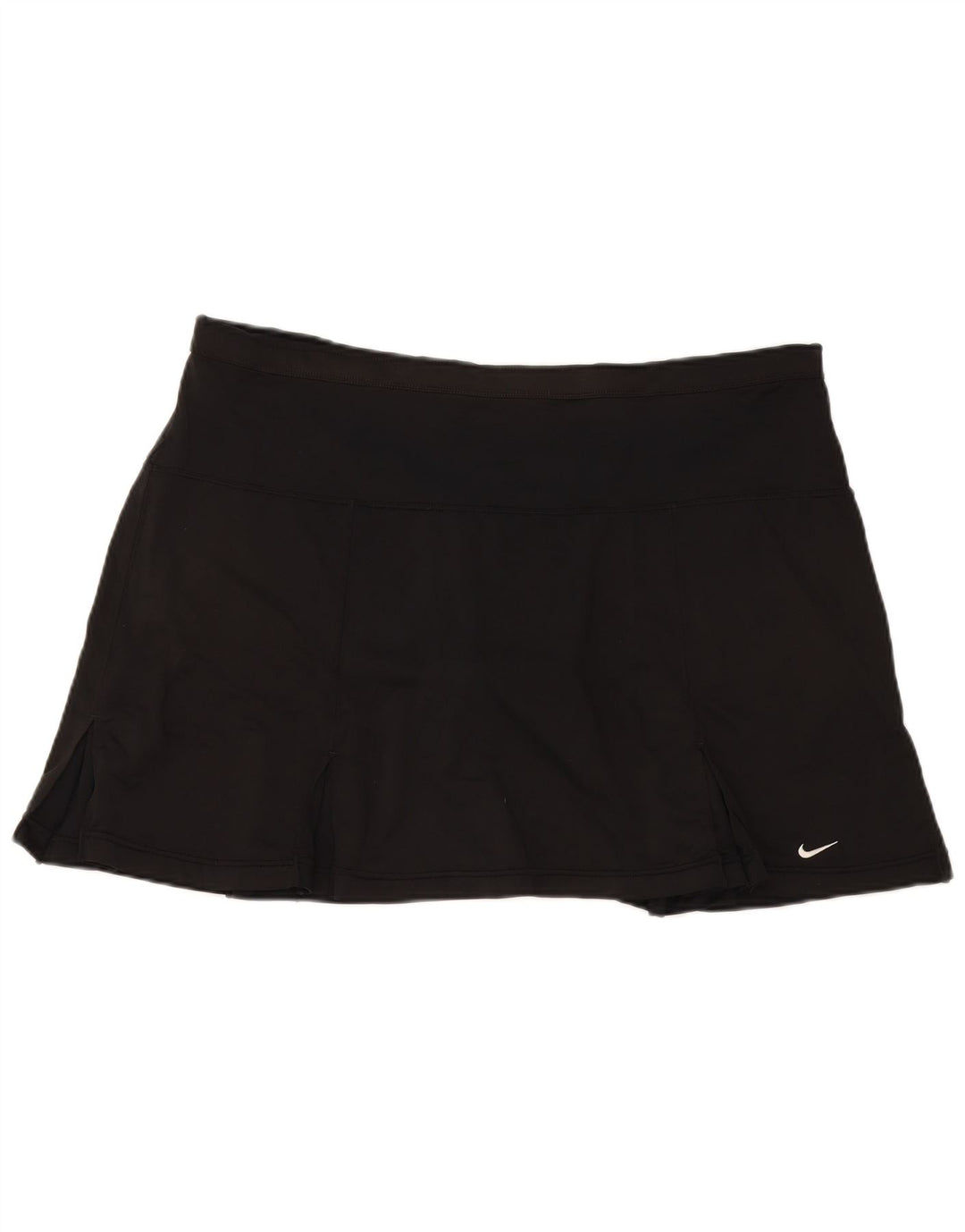 Skort Nike Dri Fit pentru femei UK 18 XL, poliester negru