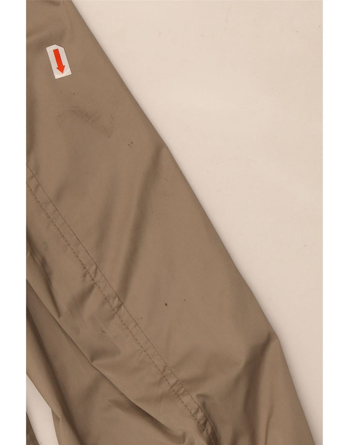Jachetă parka cu glugă pentru femei Geox Respira UK 10 Small Beige Poliester