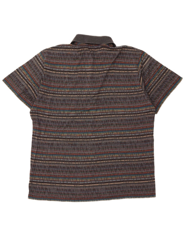 Tricou polo Sironi pentru bărbați IT 54 XL bumbac cu dungi multicolore