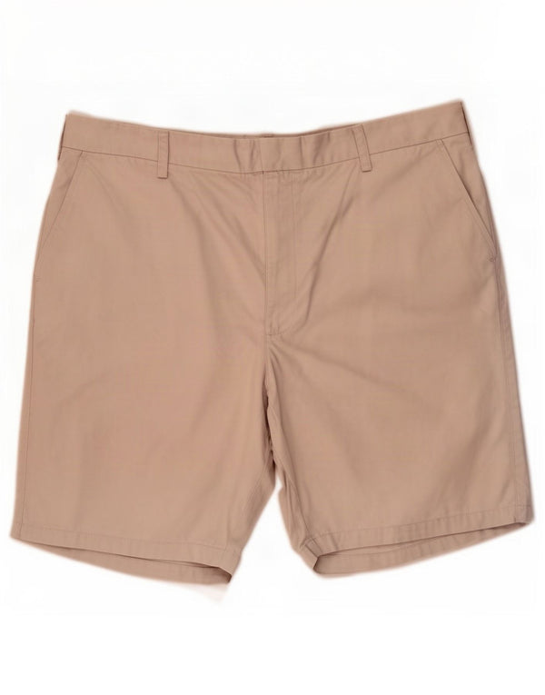 Pantaloni scurți chino pentru bărbați Marks & Spencer Blue Harbour W42 2XL bumbac bej