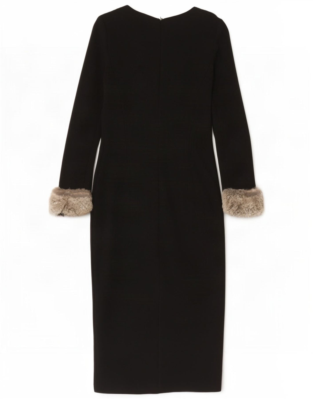 Rochie teacă cu mânecă lungă pentru femei Luisa Spagnoli IT 42 Medium Black