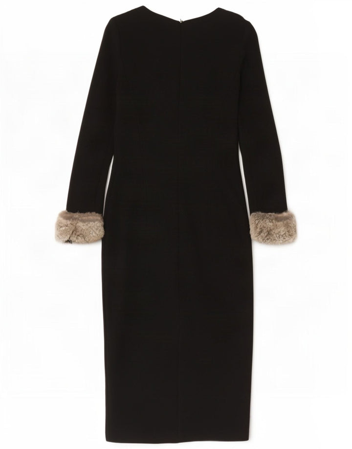 Rochie teacă cu mânecă lungă pentru femei Luisa Spagnoli IT 42 Medium Black