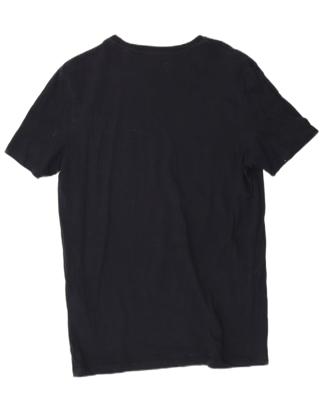 Tricou cu grafic Jack & Jones pentru bărbați Top mediu din bumbac bleumarin