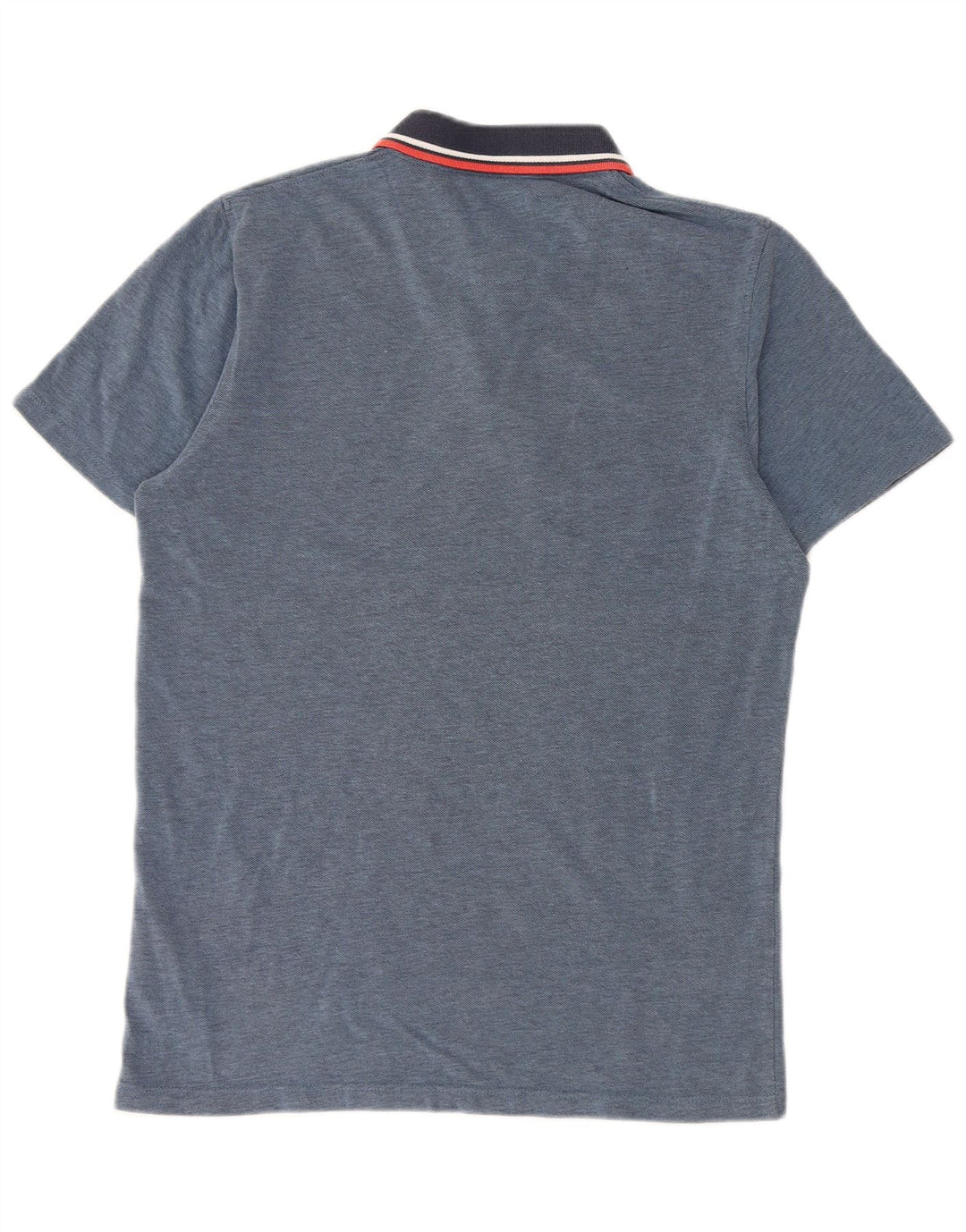 Cămașă polo Jack & Jones pentru bărbați, bumbac color bloc, albastru mediu