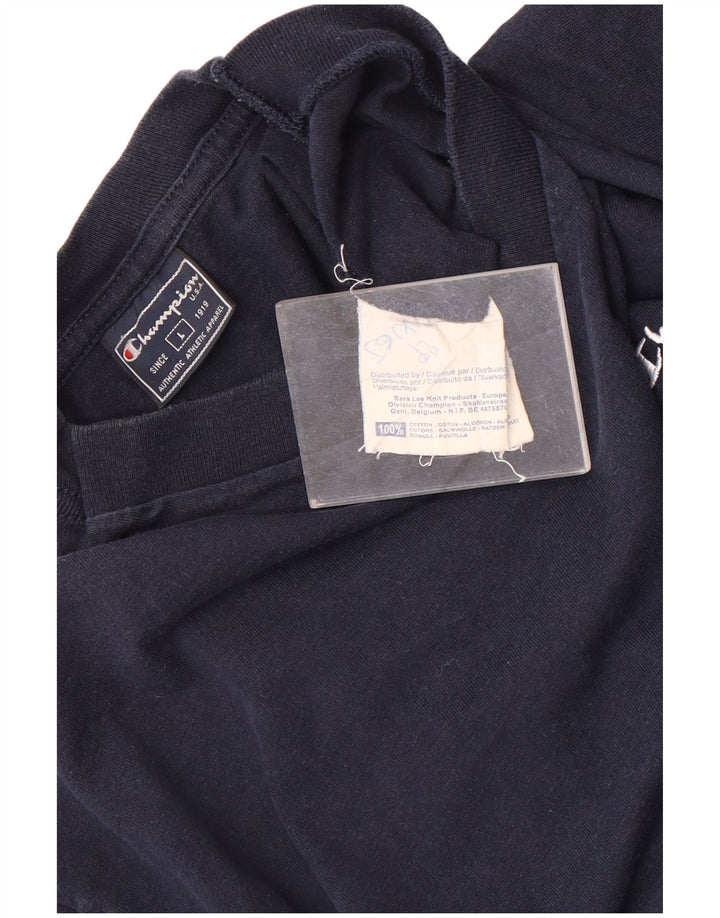Tricou pentru bărbați Champion Top mare din bumbac bleumarin