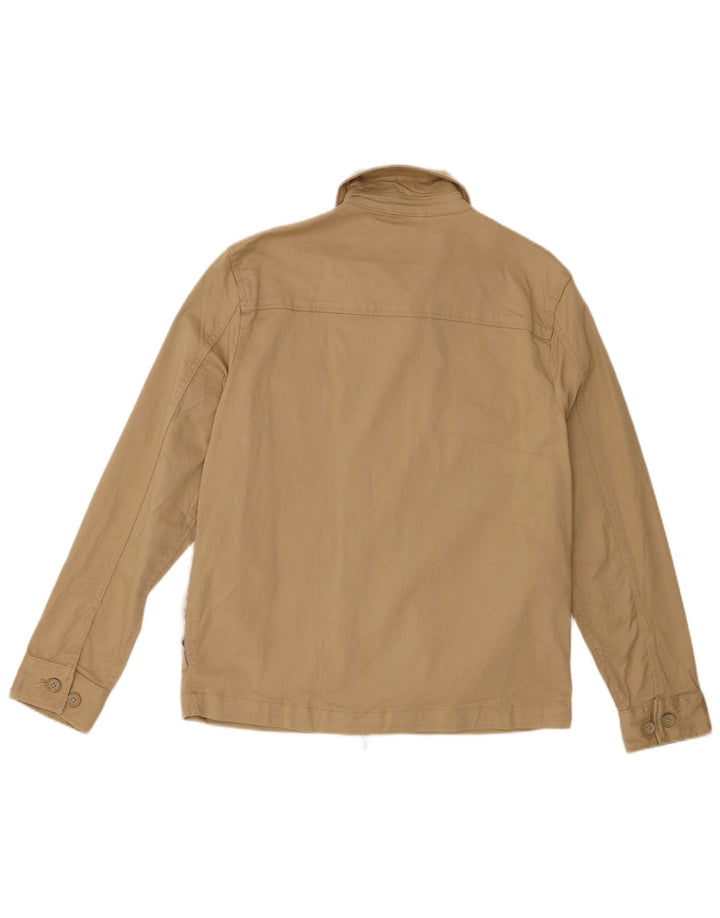 Bomber pentru bărbați ZARA UK 38, bumbac mediu, bej