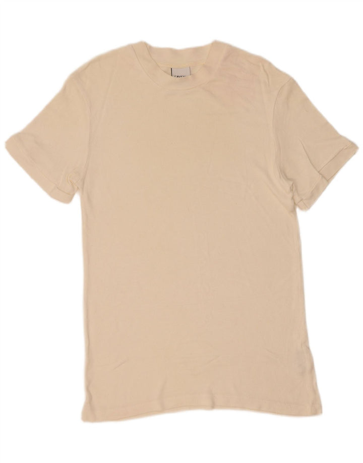 Tricou pentru bărbați Zara Top Mediu alb