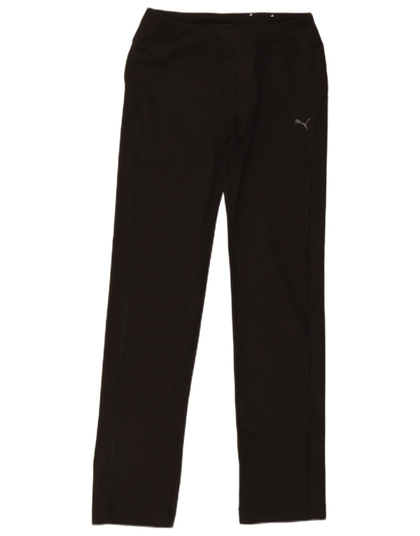 Pantaloni de trening Puma pentru femei UK 12 Poliester mediu negru