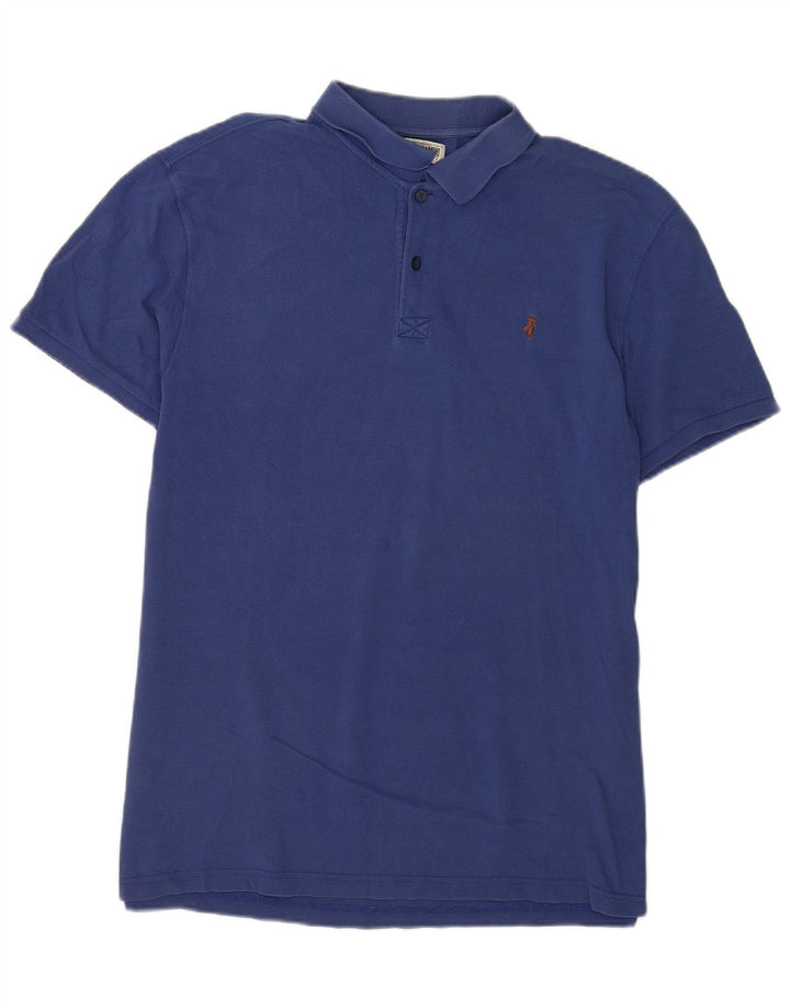 Tricou polo Marlboro Classics pentru bărbați 2XL, bumbac albastru