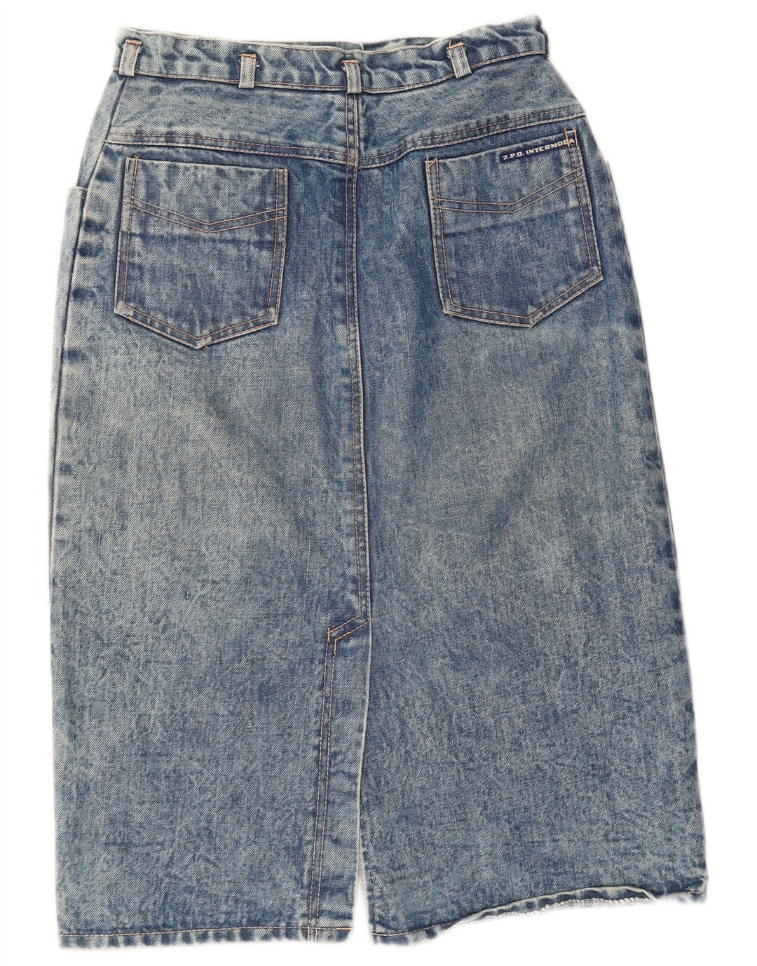 Fusta de blugi vintage pentru femei W26 Small Blue