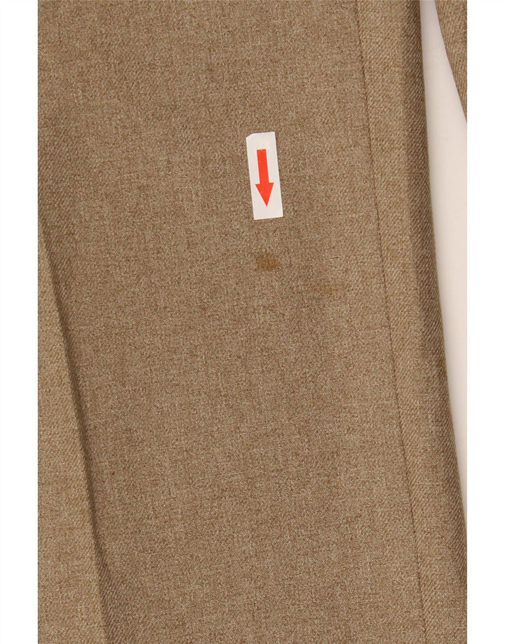 Pantaloni chino drepți pentru bărbați Marks & Spencer W32 L31 poliester bej