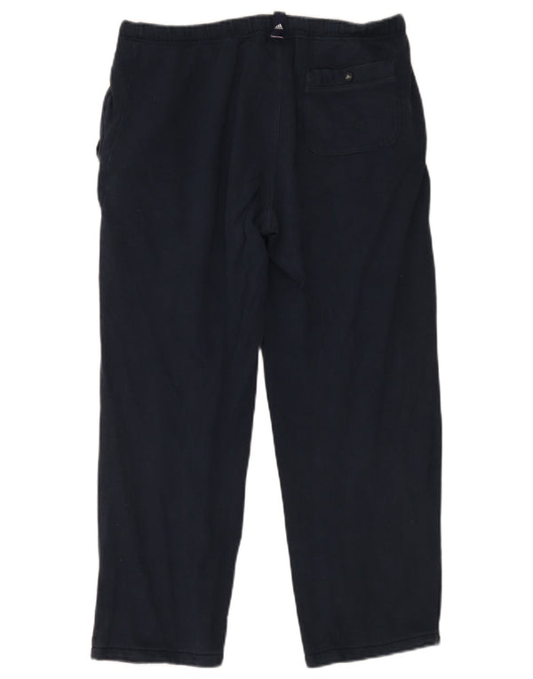 Pantaloni de trening Adidas Crop pentru bărbați Marea Britanie 38/40 Bumbac mediu albastru bleumarin
