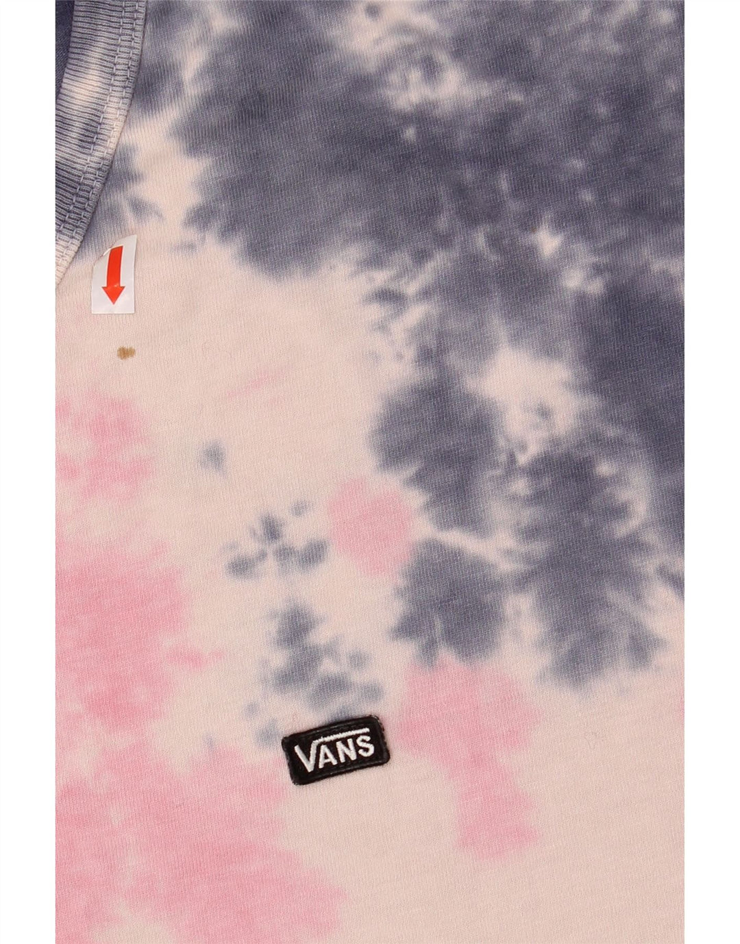Tricou Bărbați VANS Top XL Roz Bumbac Tie Dye