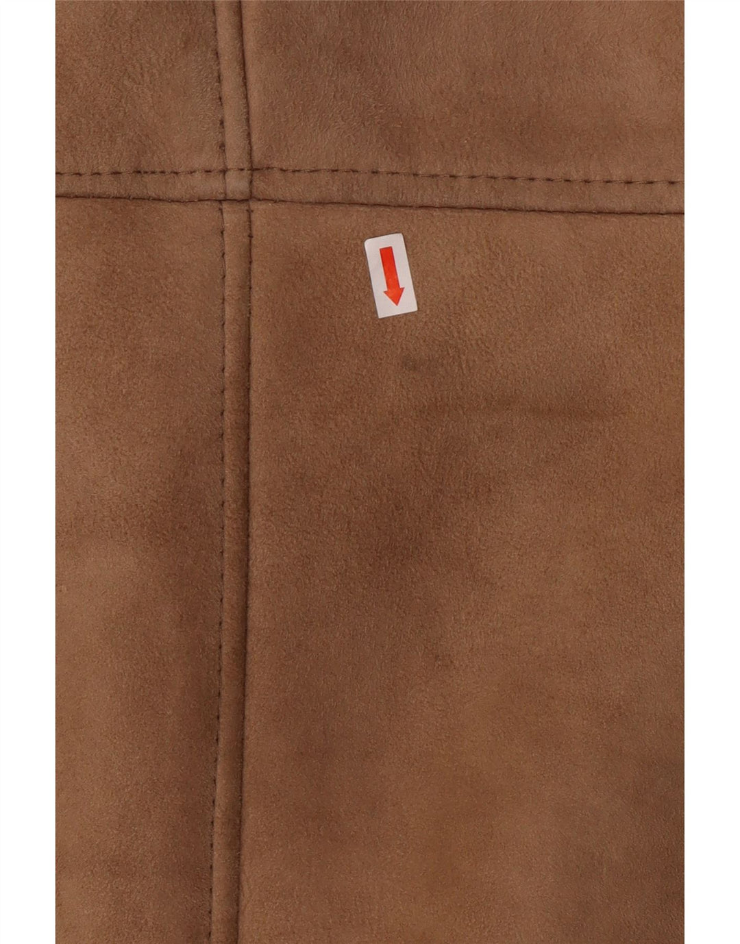 Jachetă din shearling pentru bărbați VINTAGE IT 50 mare, maro, din shearling