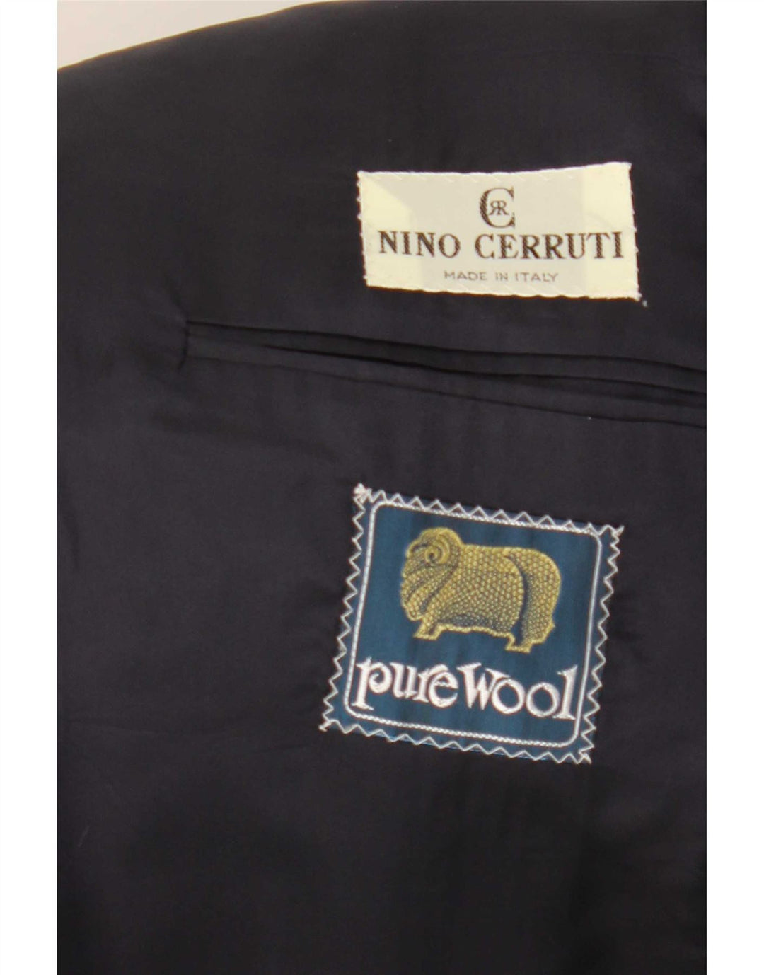 Nino Cerruti Jachetă pentru bărbați cu 2 nasturi IT 54 2XL Lână verde check