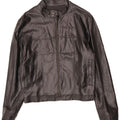 Bomber din piele pentru bărbați Imperial UK 40 Large Black