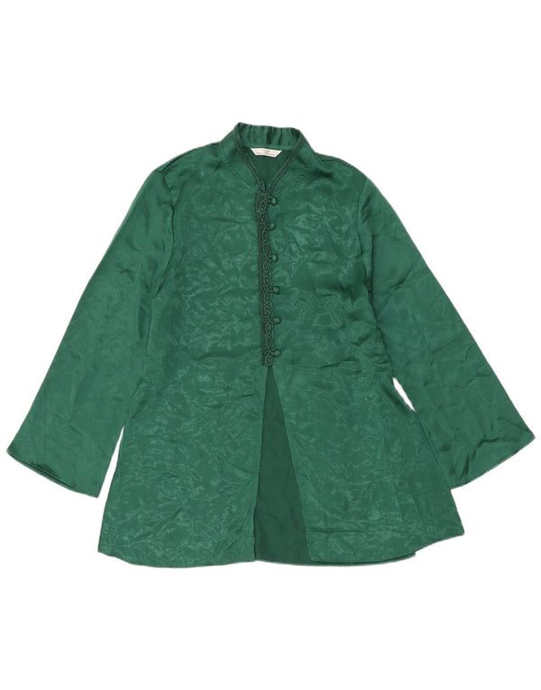 Marks & Spencer pentru femei St. Michael Cardigan Top UK 12 Medium Green