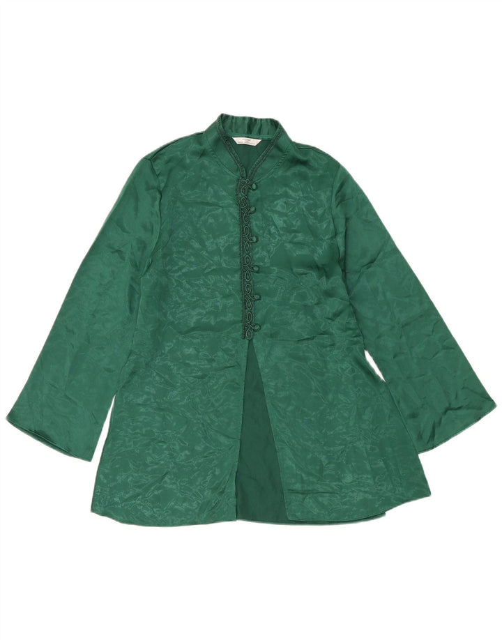 Marks & Spencer pentru femei St. Michael Cardigan Top UK 12 Medium Green