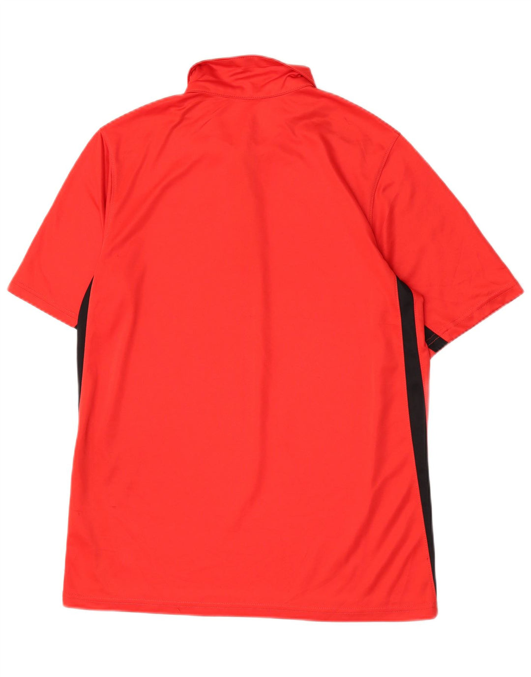 Tricou polo Nike pentru bărbați Dri Fit, roșu mediu, poliester color bloc