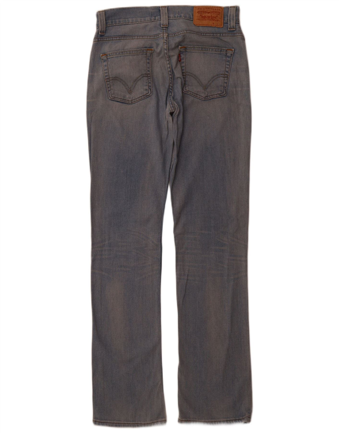 LEVI'S Mens 511 Slim Jeans W33 L34 Blue Cotton