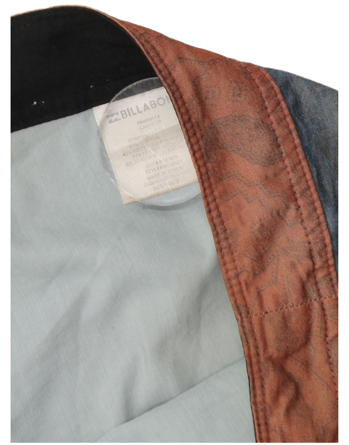 Pantaloni scurți de înot Billabong pentru bărbați, bumbac albastru mediu