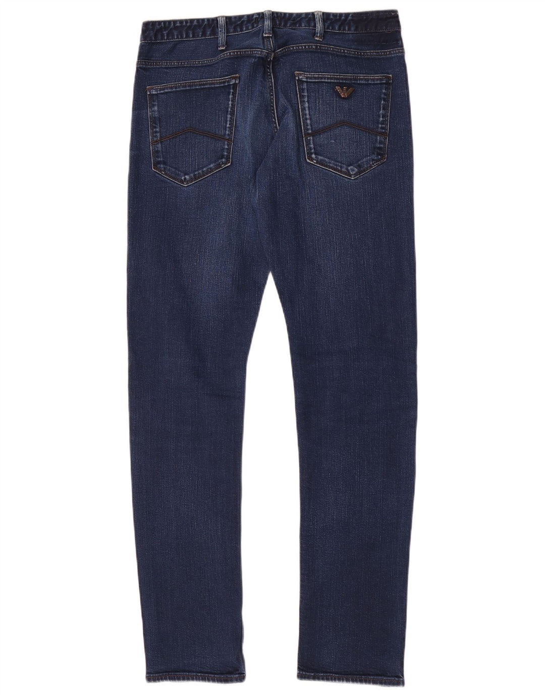 Blugi slim pentru bărbați Armani W32 L32 bumbac bleumarin