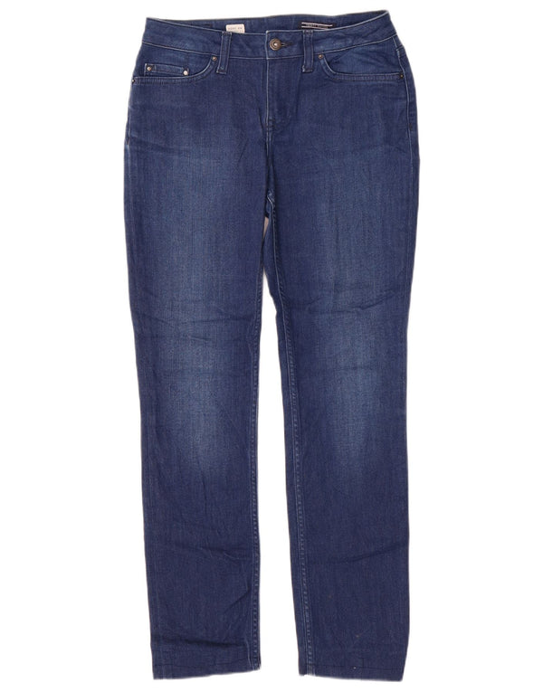 Blugi drepți subțiri pentru femei Tommy Hilfiger Roma RW L26 L28 Bumbac albastru