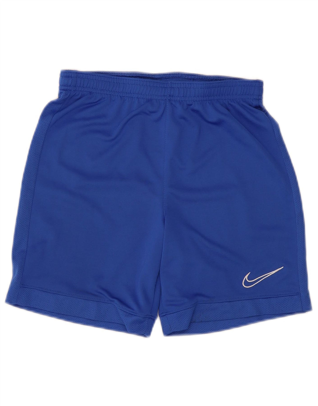 Pantaloni scurți sport Nike Dri Fit pentru băieți 10-11 ani Poliester albastru mediu