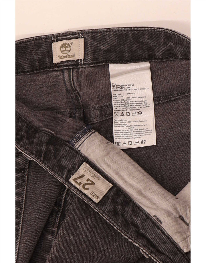 Timberland Womens Slim Jeans W27 L27 Grey Cotton