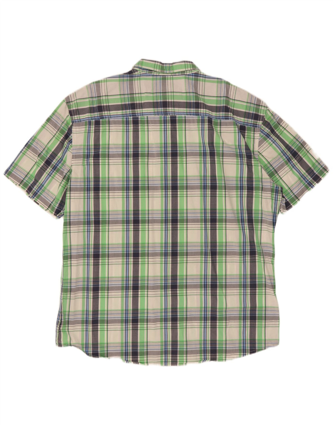 Cămașă cu mânecă scurtă pentru bărbați Ecko Unlimited 2XL, bumbac verde check