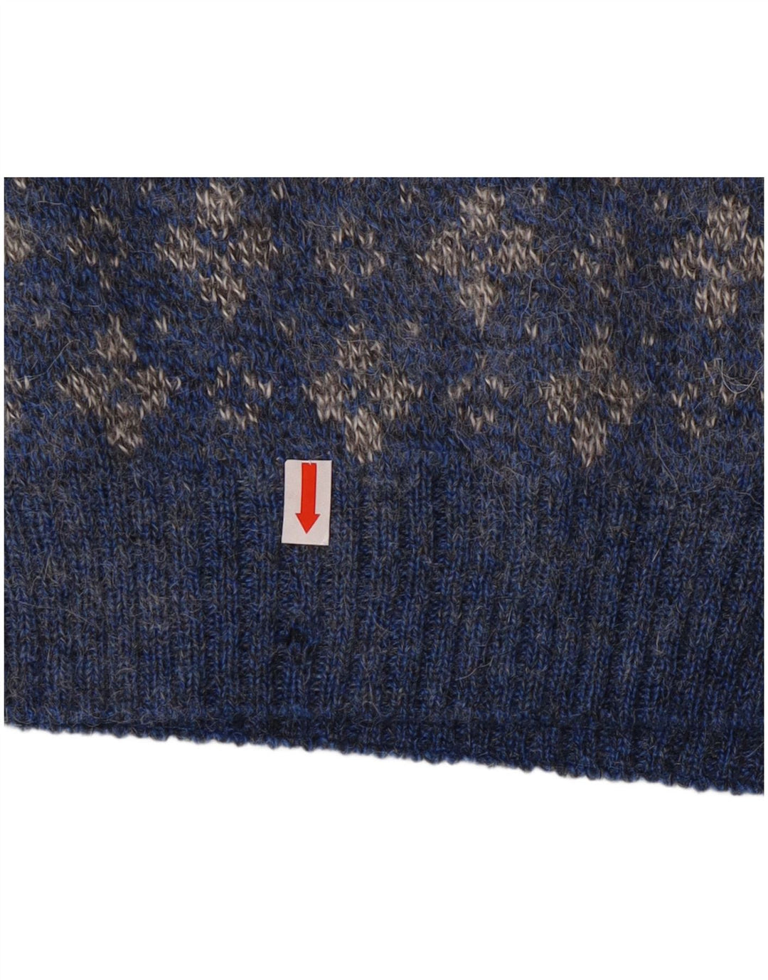 Umberto Severi Pulover cu gât polo pentru bărbați IT 52 Mare Albastru Floral