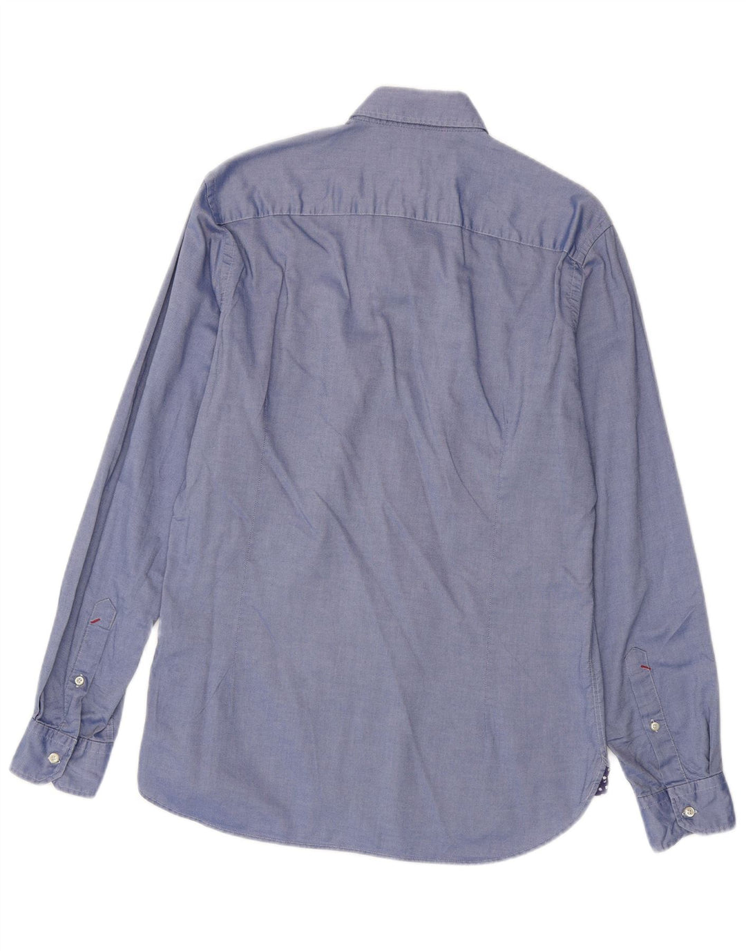 U.S. Polo Assn. Cămașă Slim Fit pentru bărbați, bumbac albastru mediu