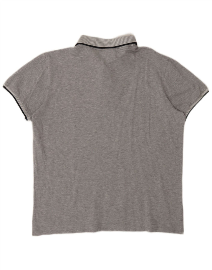 AUSTRALIAN L'ALPINA Tricou Polo Bărbați IT 48 Bumbac Gri Mediu