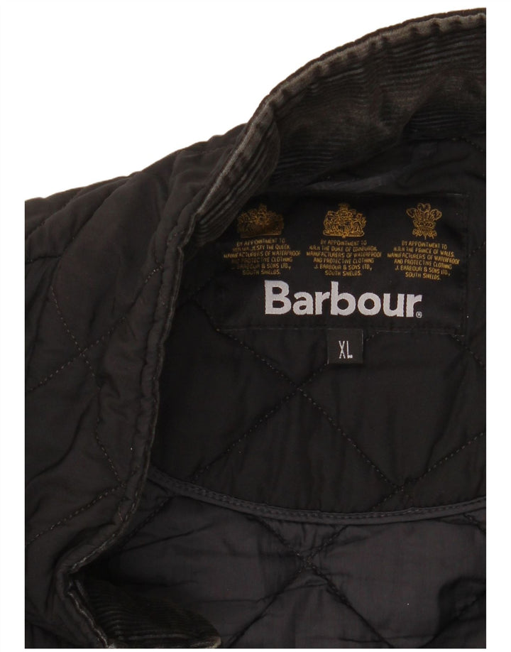 Jachetă matlasată pentru bărbați Barbour UK 42 XL Negru