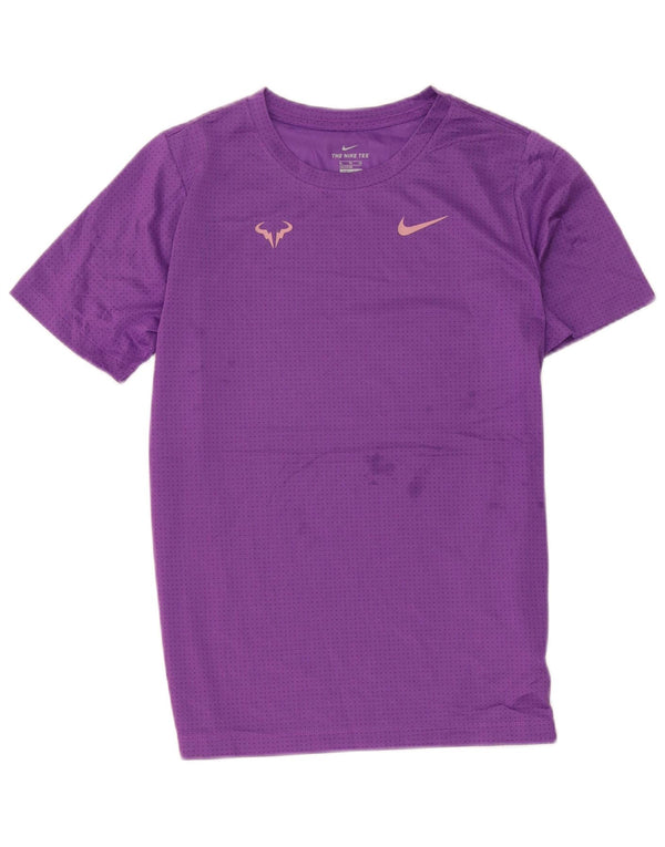 Tricou Nike Rafa pentru băieți Top 13-14 ani XL Poliester cu pete violet