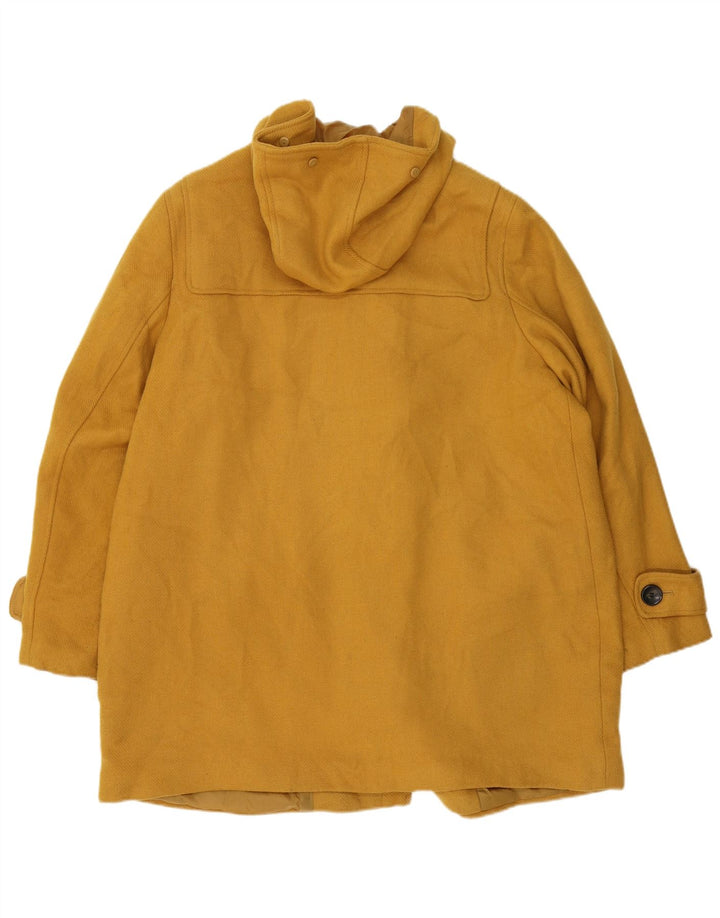 Duffle Coat pentru femei Marks & Spencer UK 20 2XL Galben Poliester