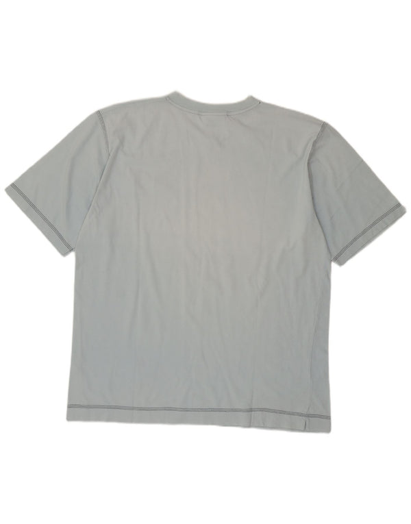 Asics Bărbați Tricou Top 2XL Bumbac Albastru