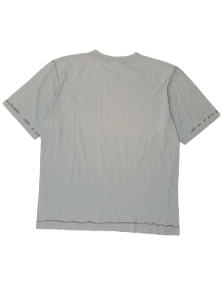 Asics Bărbați Tricou Top 2XL Bumbac Albastru