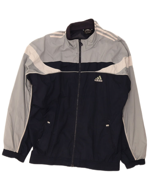Jachetă de trening pentru bărbați Adidas Marea Britanie 42/44, mare, albastru bleumarin