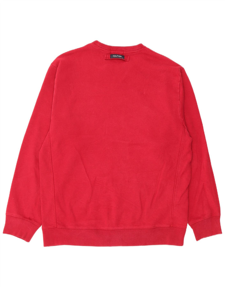 Hanorac pentru bărbați Nautica Jumper XL bumbac roșu