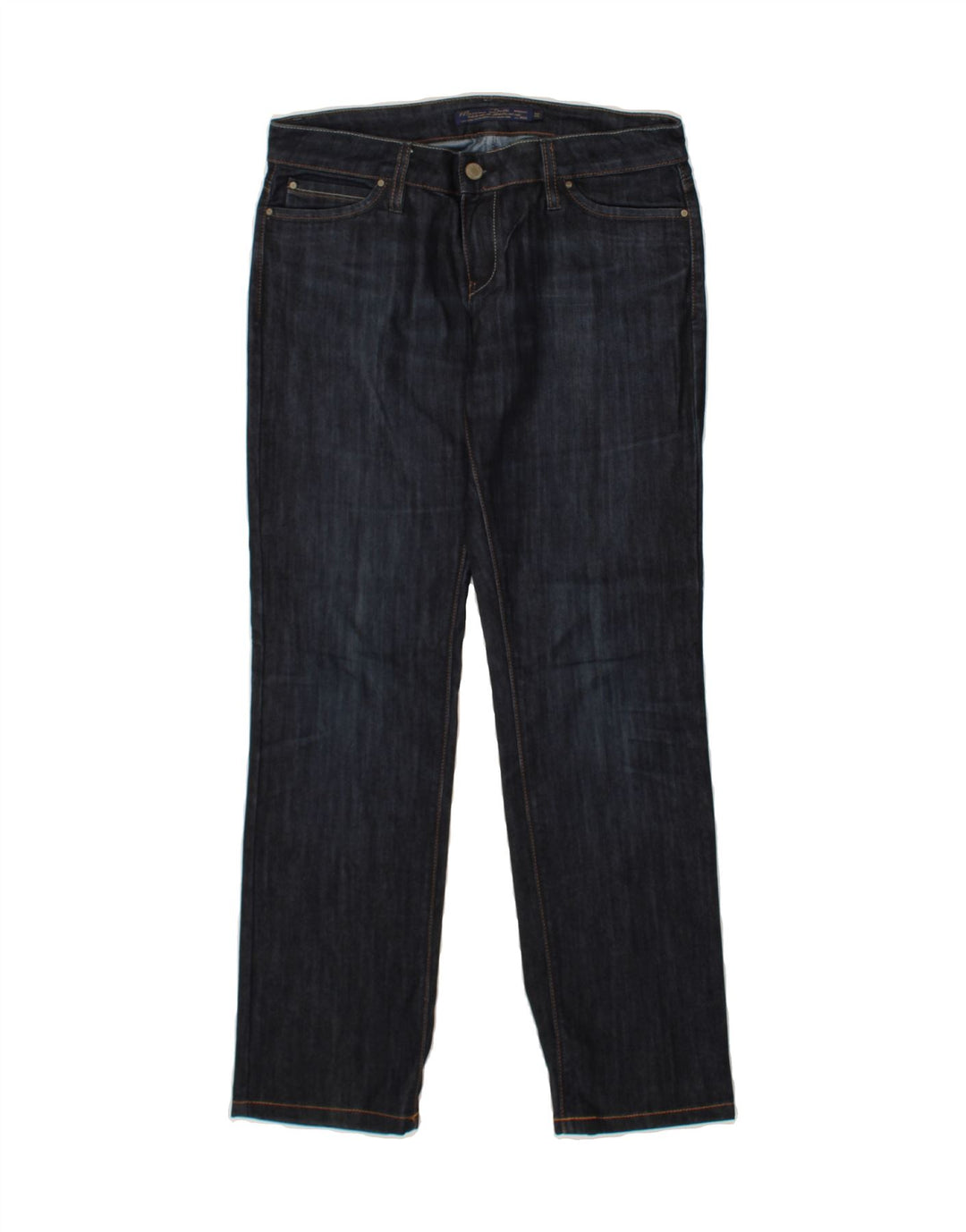 MASSIMO DUTTI Womens Straight Jeans W31 L30  Navy Blue Vintage Massimo Dutti and Second-Hand Massimo Dutti from Messina Hembry 