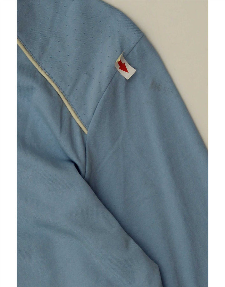 Sergio Tacchini Top pentru femei cu mânecă lungă IT 48 XL Albastru Poliamidă
