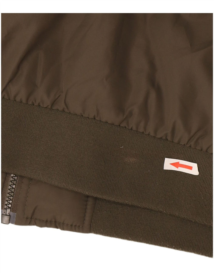 Avirex Bomber Jacket pentru bărbați UK 42 XL Kaki Poliester