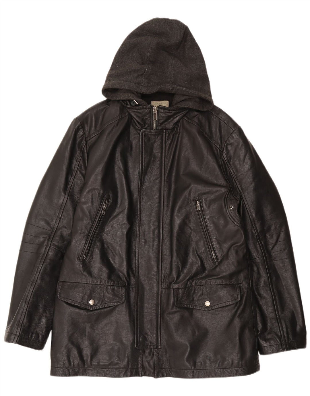 Jachetă din piele pentru bărbați CONBIPEL IT 52 XL din piele neagră