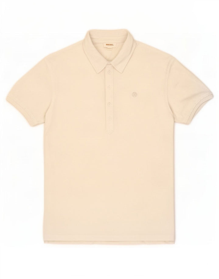 Tricou polo pentru bărbați Diesel XL, alb